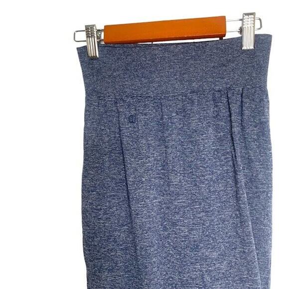 Lululemon Boulevard Bliss Skirt Blue Heathered Size Small Stretch Athletic - Picture 4 of 8